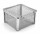 Instrumentkurv Rustfri med lokk 100x100x60